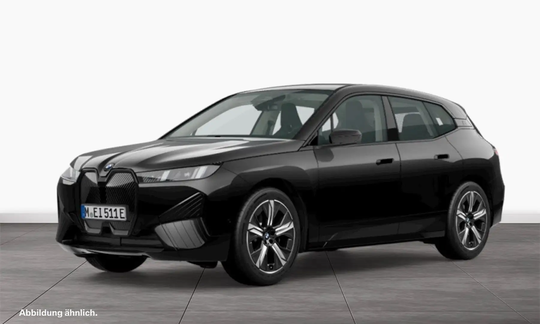 BMW iX xDrive45 616€ netto/mtl.*21"*LC Prof.*HUD*H/K*DAB* Schwarz - 1