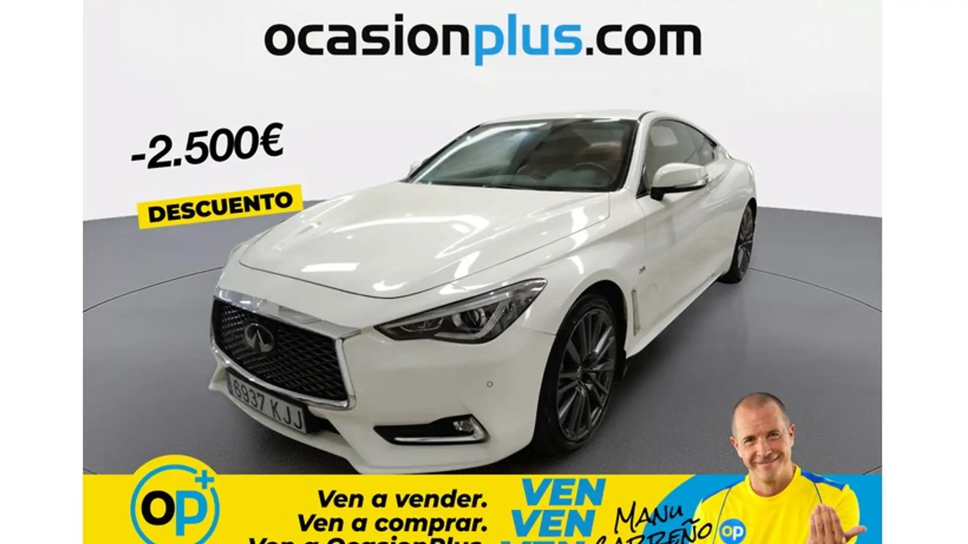 Infiniti Q60 Coupé 2.0 Sport Weiß - 1
