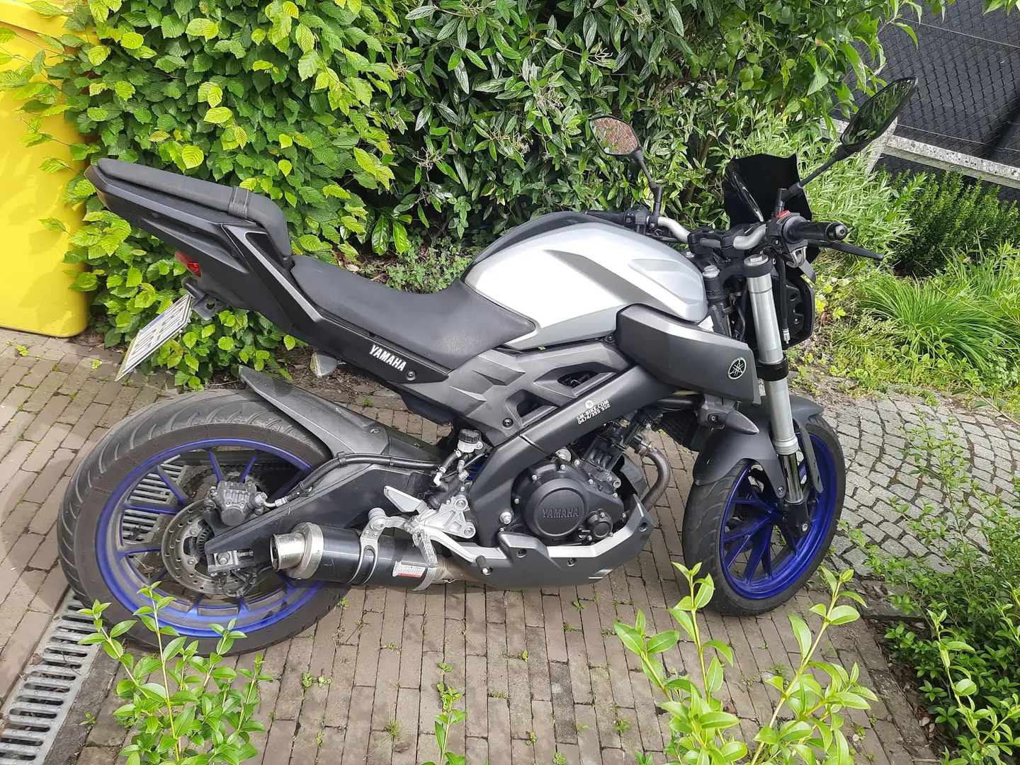 Yamaha MT-125 A Argent - 1