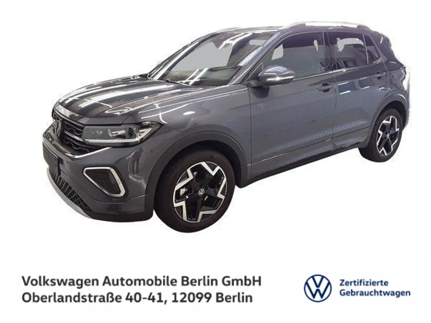 Volkswagen T-Cross 1.5TSI DSG R-Line NAVI MATRIX-LED PDC Gris - 1
