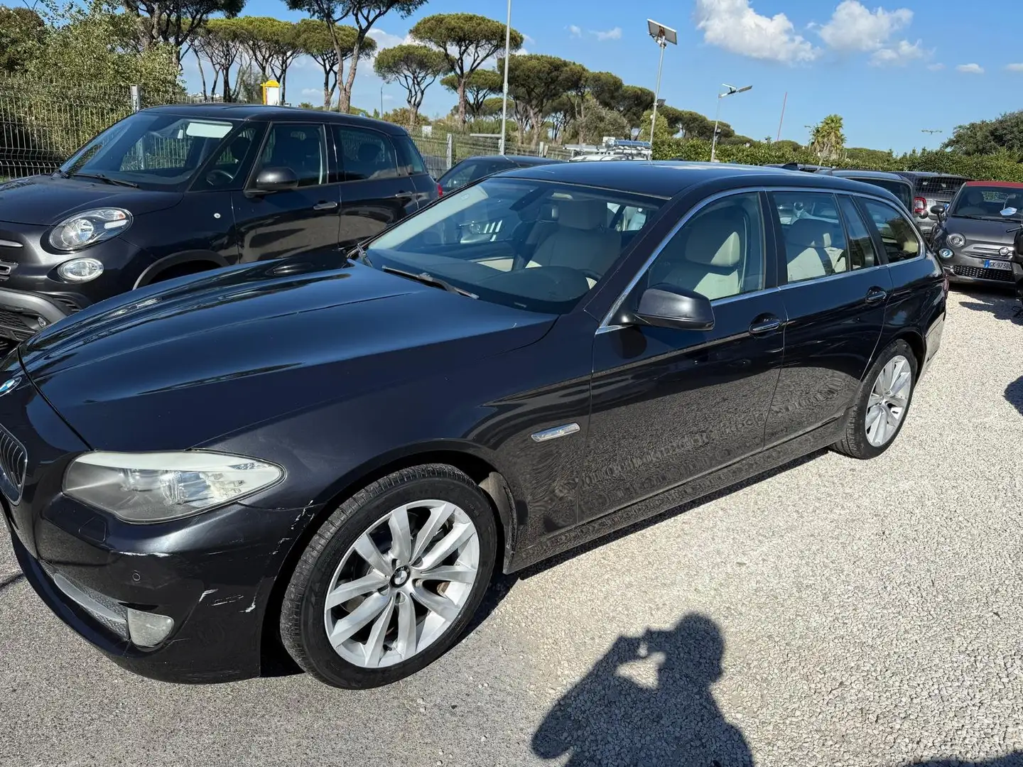 BMW 520 Serie 5 F11 Touring 520d Touring Futura Grigio - 2