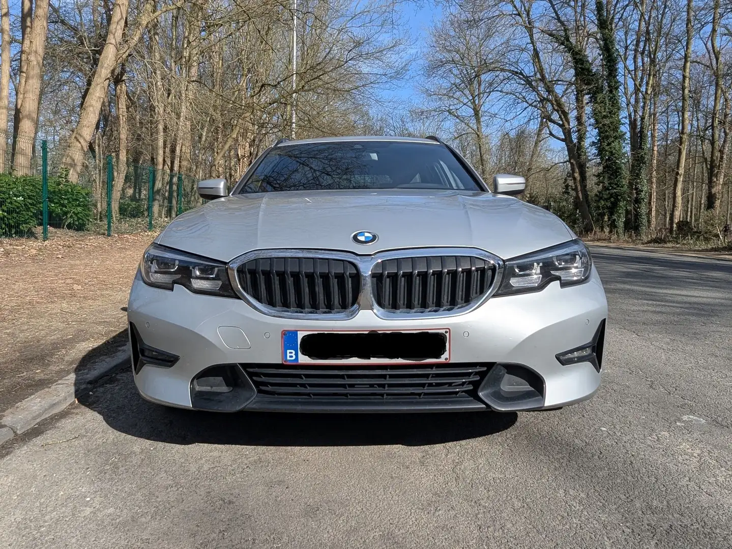 BMW 320 Touring d AdBlue Argent - 2