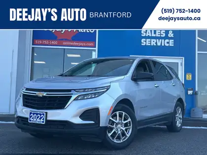 Silver 2022 Chevrolet Equinox SUV / Crossover Front-Wheel Drive 6-Speed Automatic