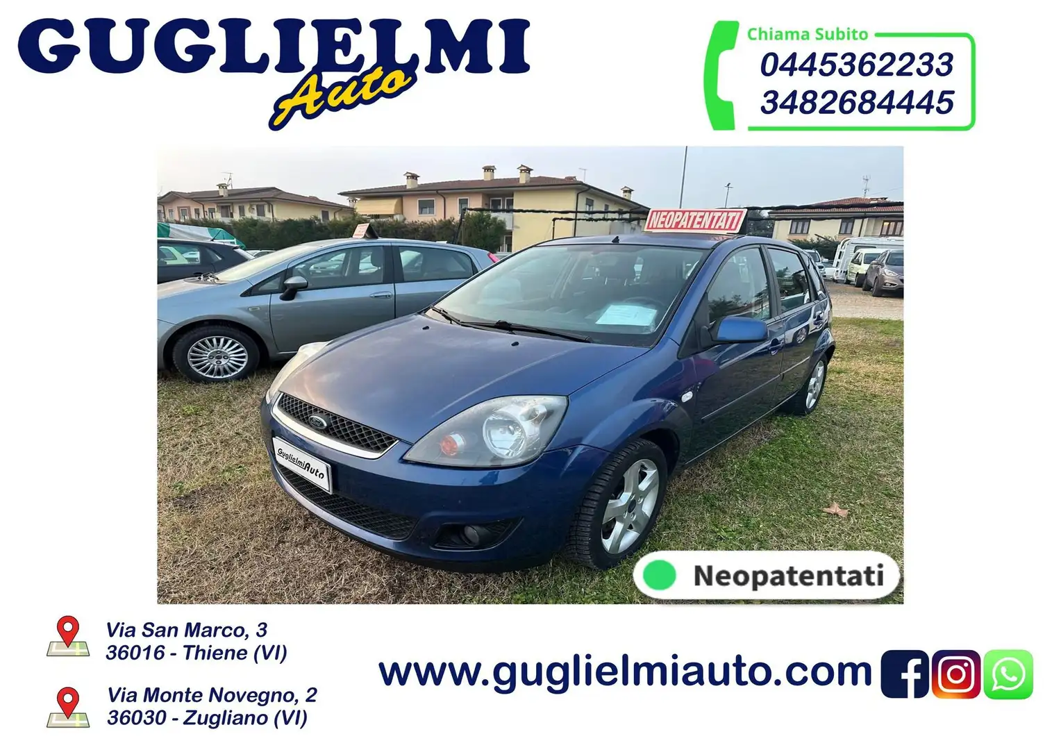 Ford Fiesta Fiesta 1.4 TDCi 5p. Ghia Bleu - 1