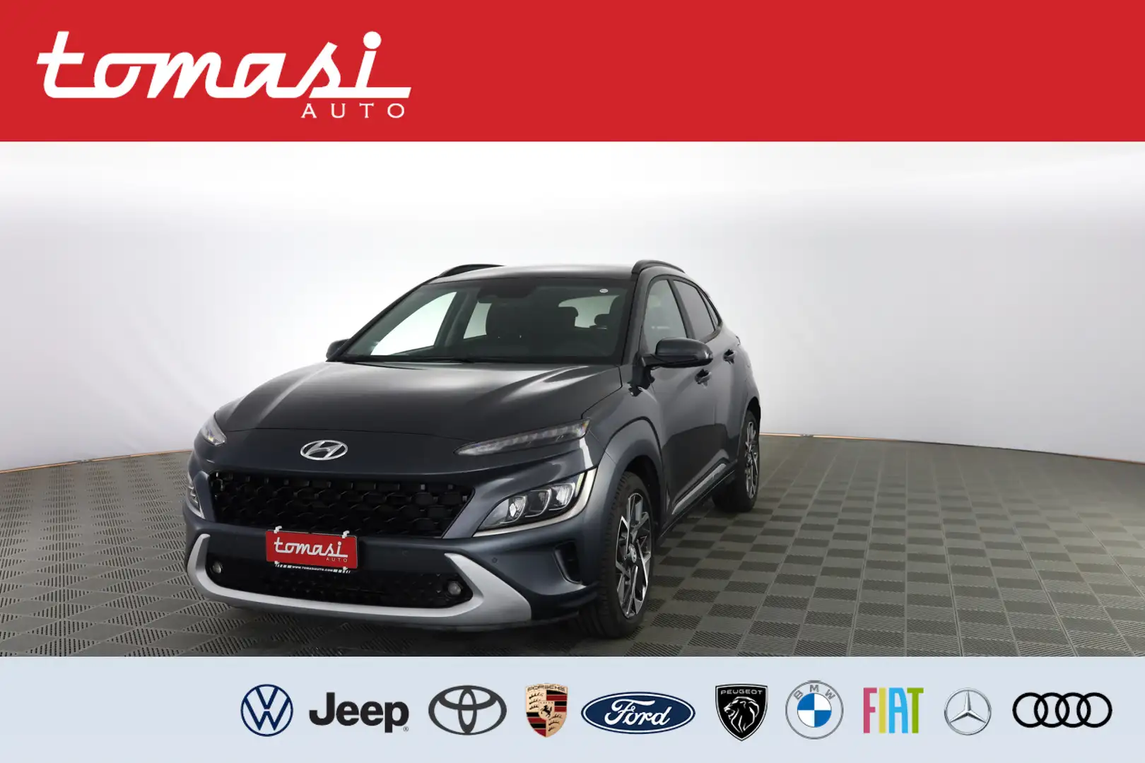 Hyundai KONA HYUNDAI Kona HEV 1.6 DCT XLine Gris - 1