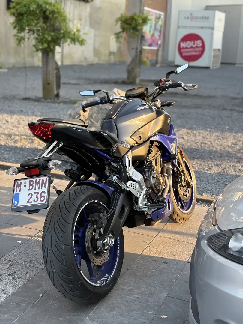 Yamaha MT-07 serie RR Blauw - 2