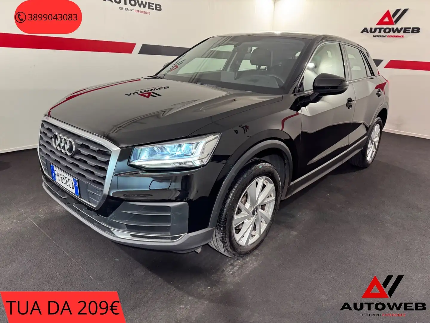 Audi Q2 Q2 1.6 TDI S tronic Sport Schwarz - 1
