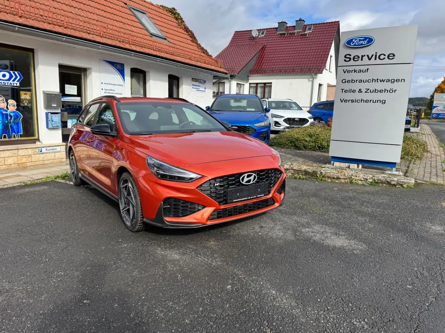 Hyundai i30 1.5 T-GDI Hybrid N Line Orange - 1