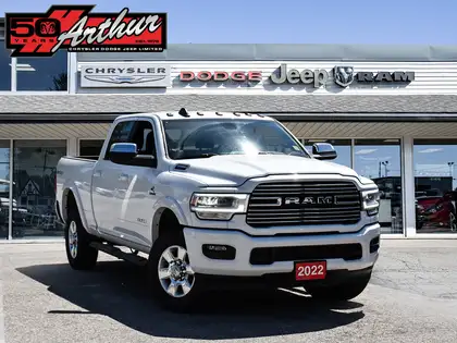 White 2022 RAM 2500 Pickup Truck Four-Wheel Drive Automatic