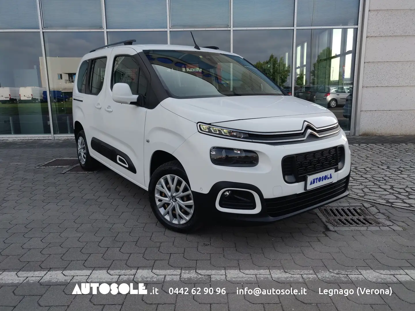 Citroen Berlingo 1.5 HDI 5 Posti N1 Autocarro Blanc - 1