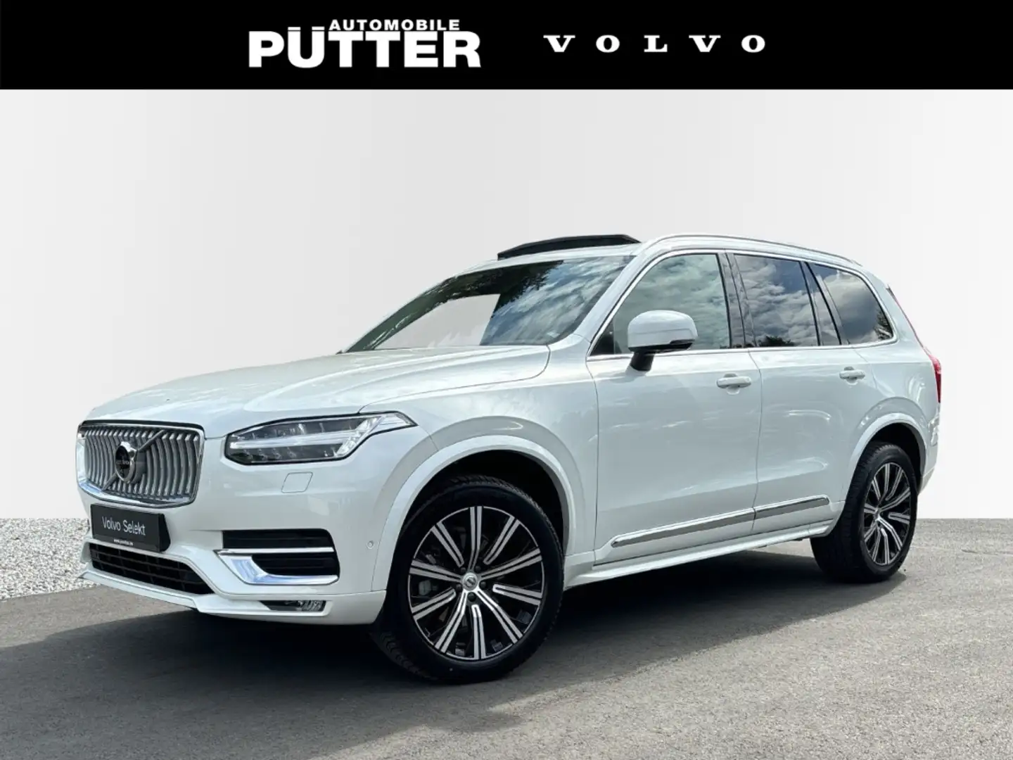 Volvo XC90 B5 Diesel AWD Plus Bright 7-Sitzer 20'' Allwetter Blanco - 1