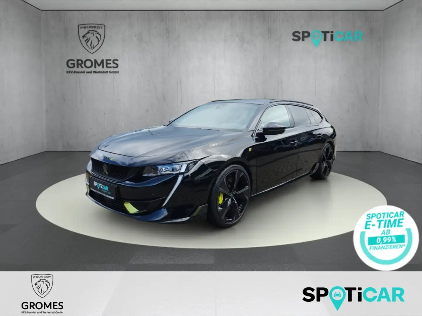 Peugeot 508 360 Plug-In SW PSE Navi Leder PANO digitales Cockp Чорний - 1