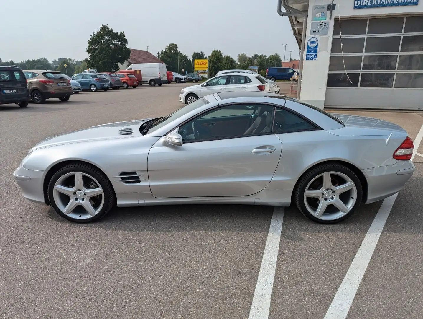 Mercedes-Benz SL 350 Gepflegt  AMG Felgen Silber - 2
