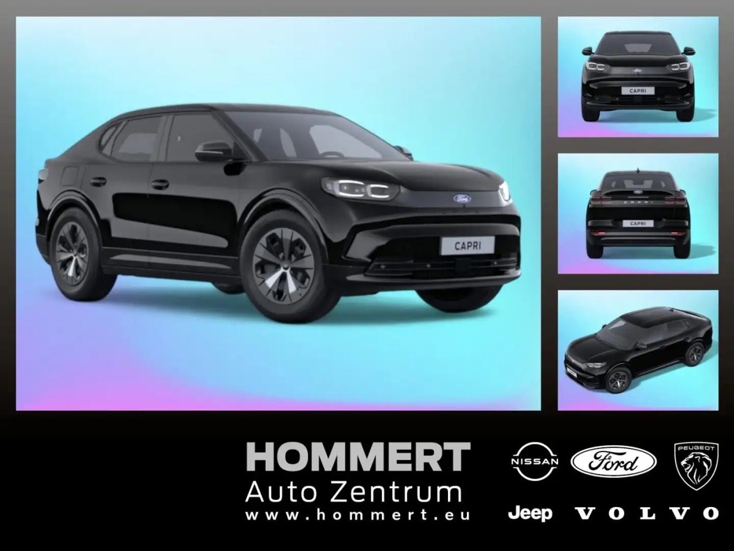 Ford Capri 🔥🔥HOTDEALS Spezial Angebot🔥🔥*AHK*Fahrerassiten Schwarz - 1