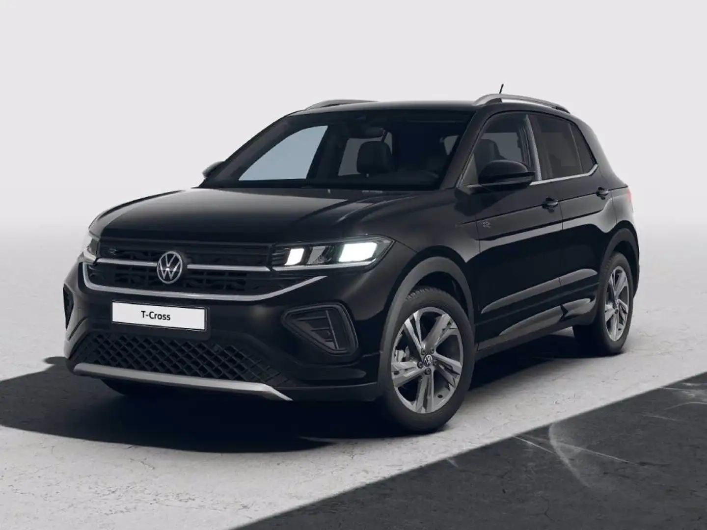 Volkswagen T-Cross 1.0 tsi r-line 115cv dsg Fekete - 1