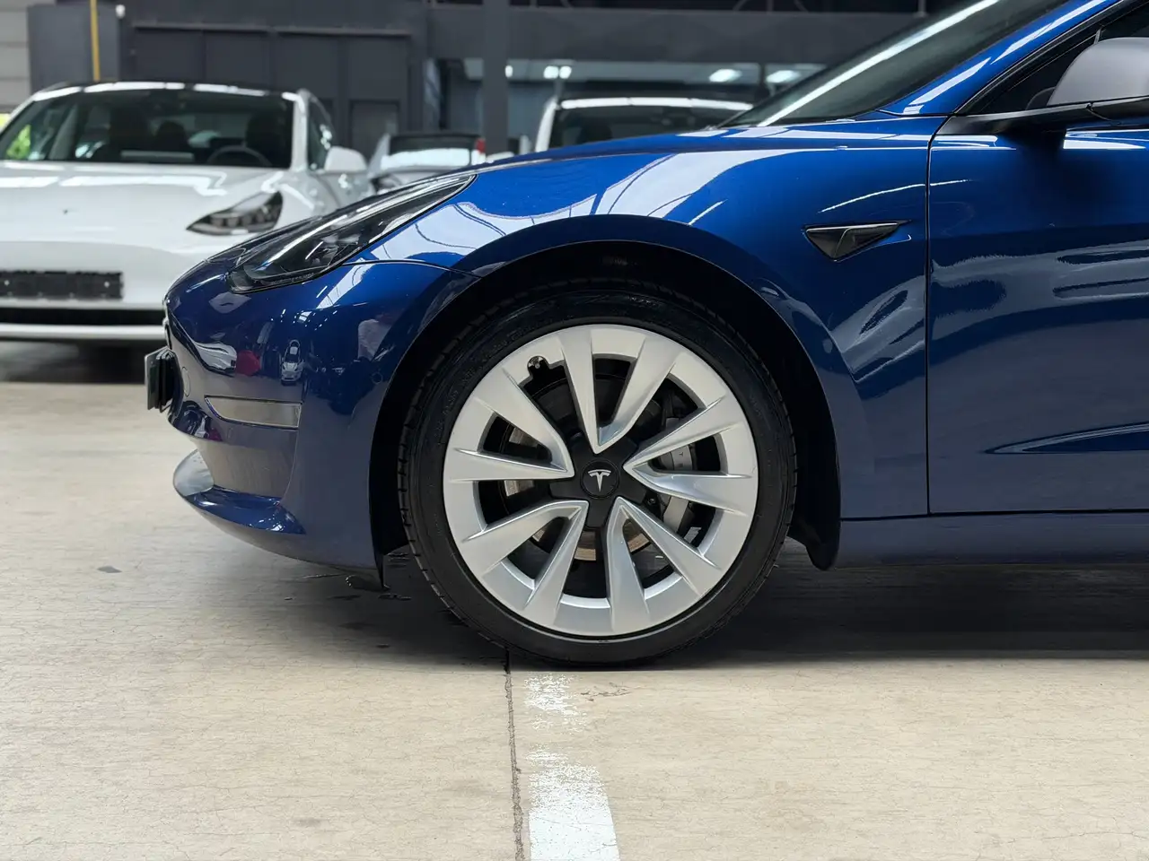 Tesla Model 3 LONG RANGE ALL WHEEL DRIVE 19INCH WHEELS TINTED WINDOWS, миниатюра 7