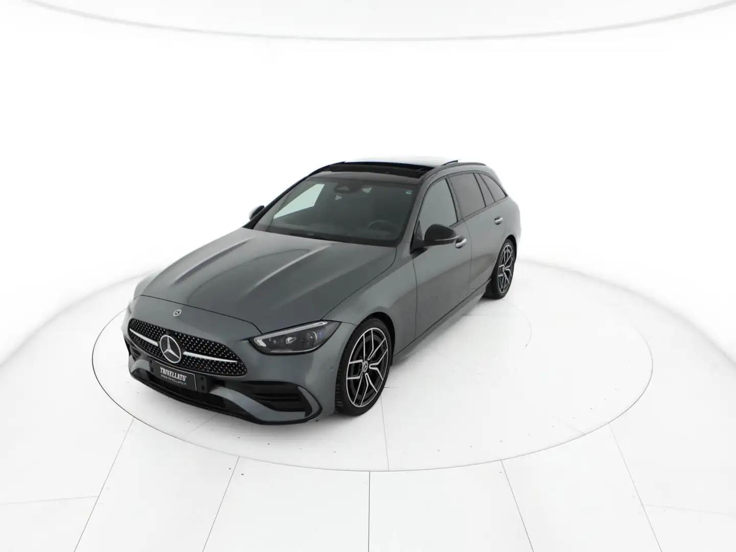 Mercedes-Benz C 300 sw 300 d mhev premium plus auto Gri - 1
