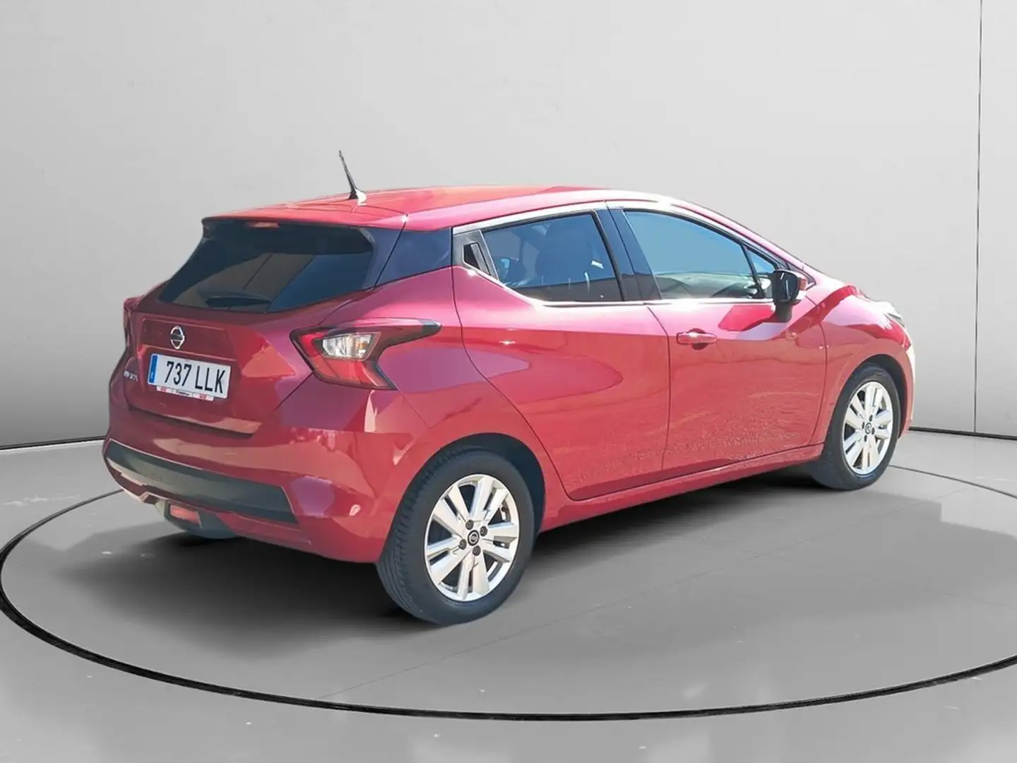 Nissan Micra IG-T Acenta 100 Rojo - 2