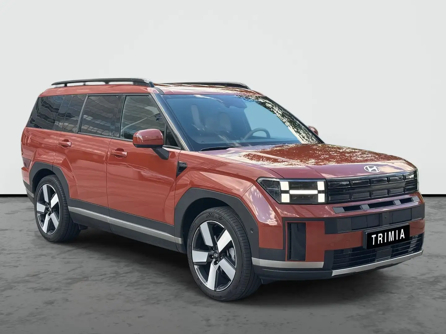 Hyundai SANTA FE 1.6 T-GDI 4WD DCT | 360 KAM | 7 Sitz | LED | SHZ Orange - 1