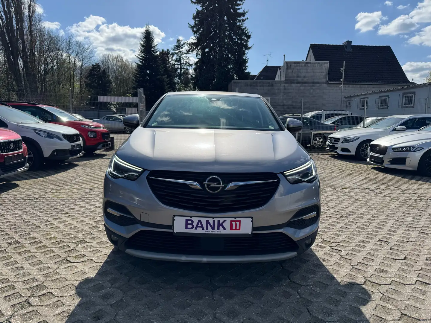 Opel Grandland X 1,2i*Navi*elektr. Heck*1.Hand*Auto Gris - 2