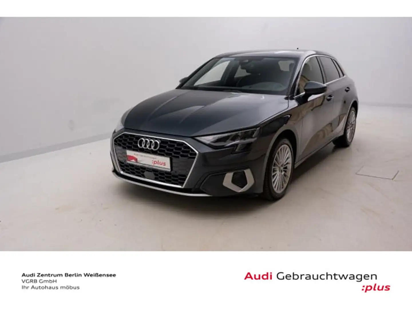 Audi A3 30 TDI S-TRO*ADVANCED*HUD*GJR*NAVI* Gris - 2