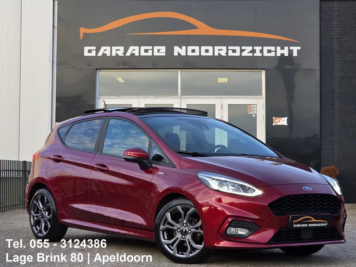 Ford Fiesta 1.0 EcoBoost ST-Line PANORAMADAK|NAVIGATIE|CRUISE Rouge - 1