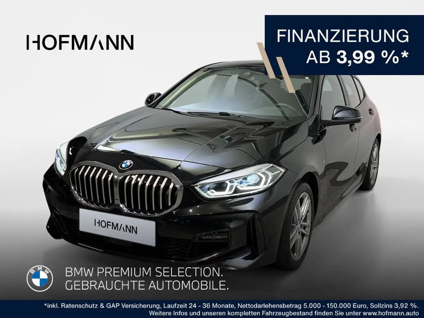 BMW 118 M Sport Schwarz - 1