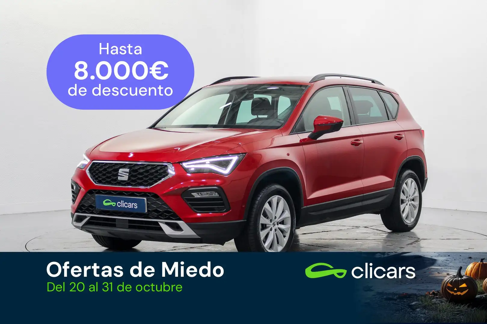SEAT Ateca 1.5 EcoTSI S&S Style XM DSG Rouge - 1