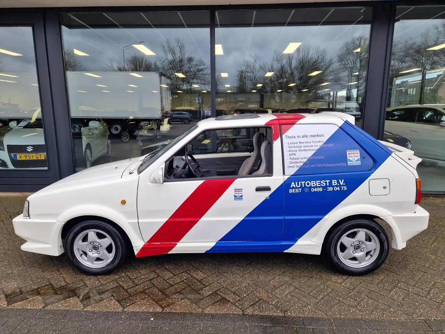 Nissan Micra sdx zeldzame auto Blanc - 2