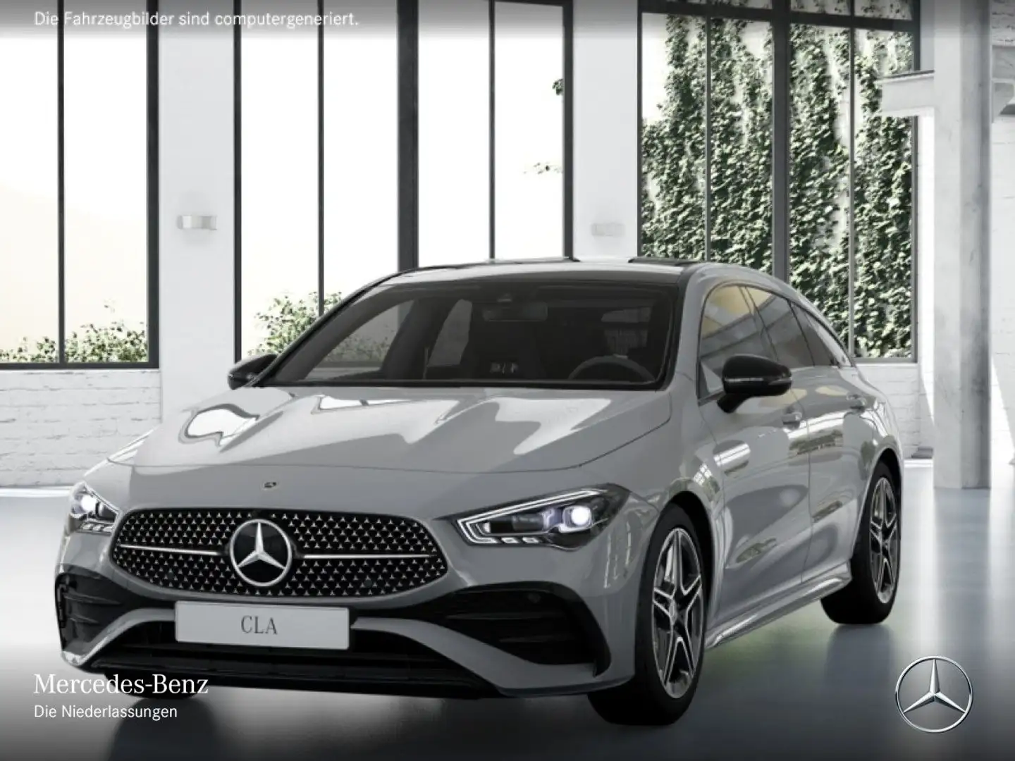 Mercedes-Benz CLA 200 AMG+NIGHT+PANO+AHK+MULTIBEAM+KAMERA+TOTW Серый - 2