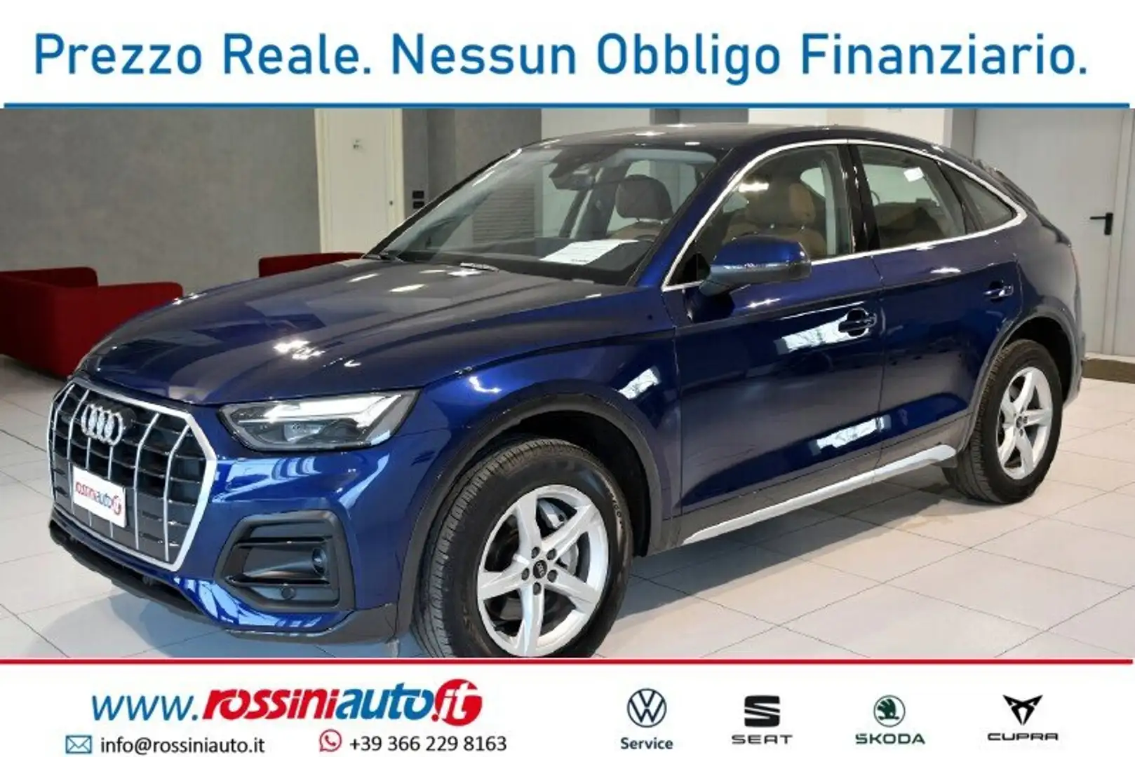 Audi Q5 SPORTBACK 45 TFSI 265 CV QUATTRO S-TRONIC ADVANCED Bleu - 1