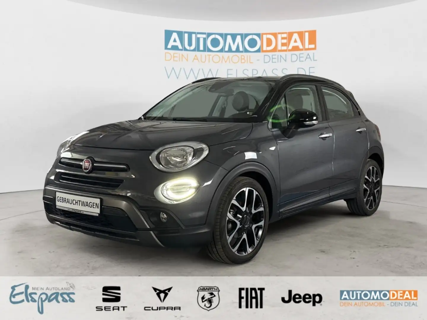 Fiat 500X Cross NAV KAMERA SITZ.HZG KEYLESS TEMPOMAT APPLE/A Grau - 1