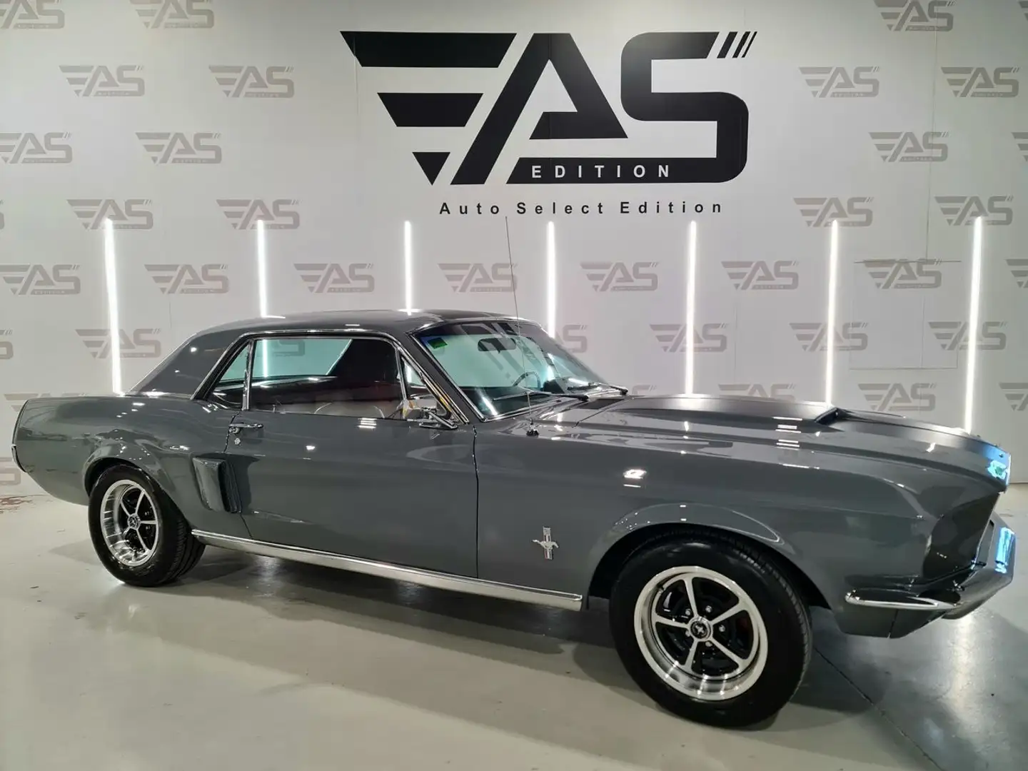 Ford Mustang Fastback GTA 4.7 V8 202cv 3p (1967) Gris - 2