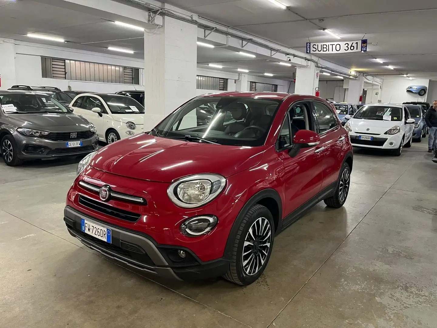 Fiat 500X 1.0 T3 CROSS, euro 6d, solo 30mila km! Rosso - 1