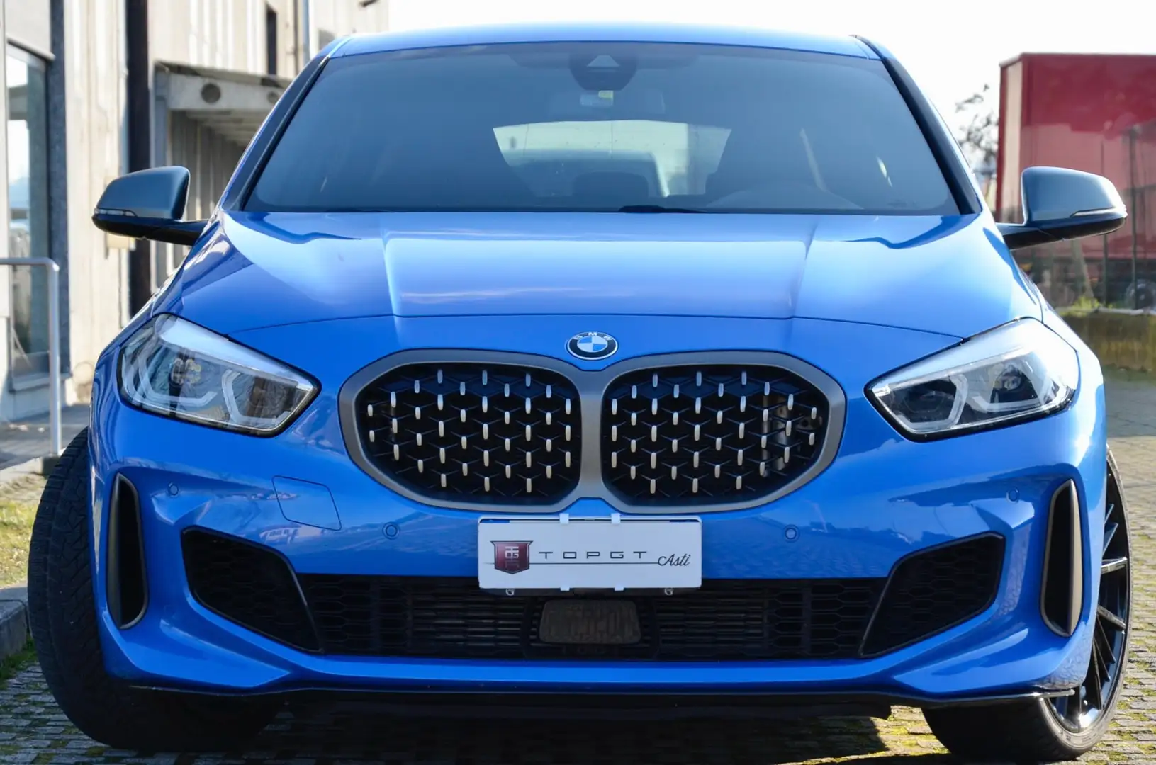 BMW 135 M 135i xdrive 306cv auto SERVICE BMW, MBRAKES Blu/Azzurro - 2