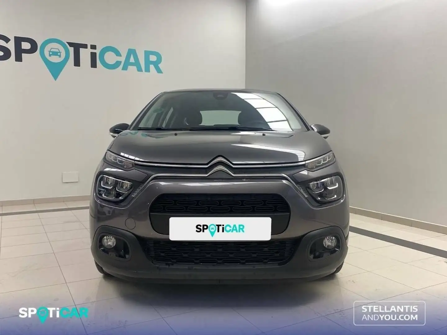 Citroen C3 PureTech 60KW (83CV) Plus Gris - 2