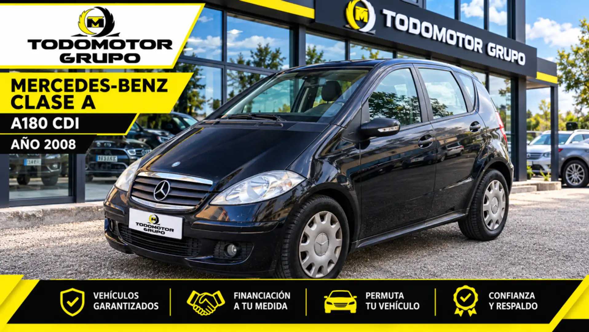 Mercedes-Benz A 180 180CDI Polar Star Negro - 1