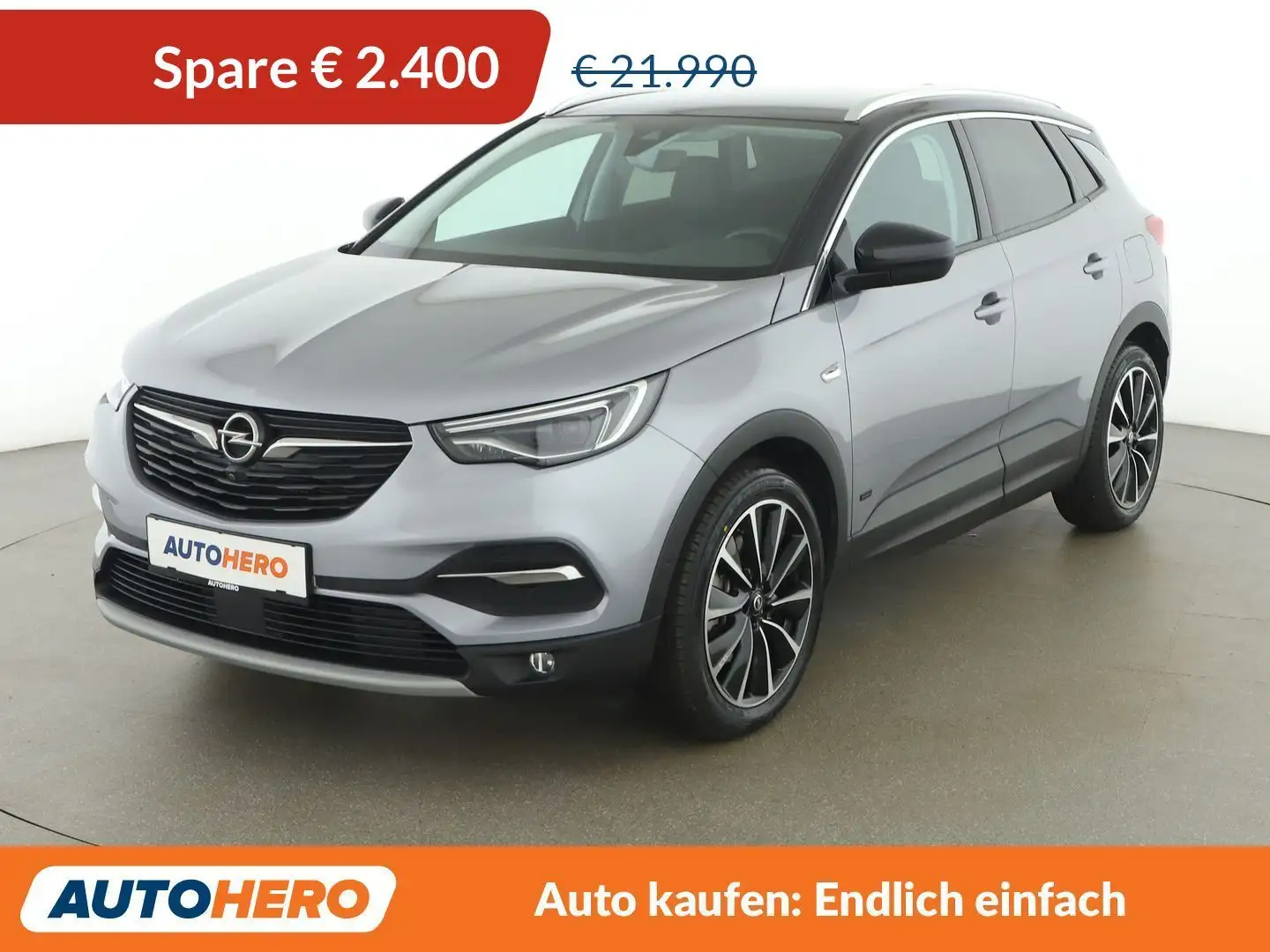 Opel Grandland X 1.6 Plug-in Hybrid 4 Ultimate Aut. *LED*SPUR*CAM* Grau - 1