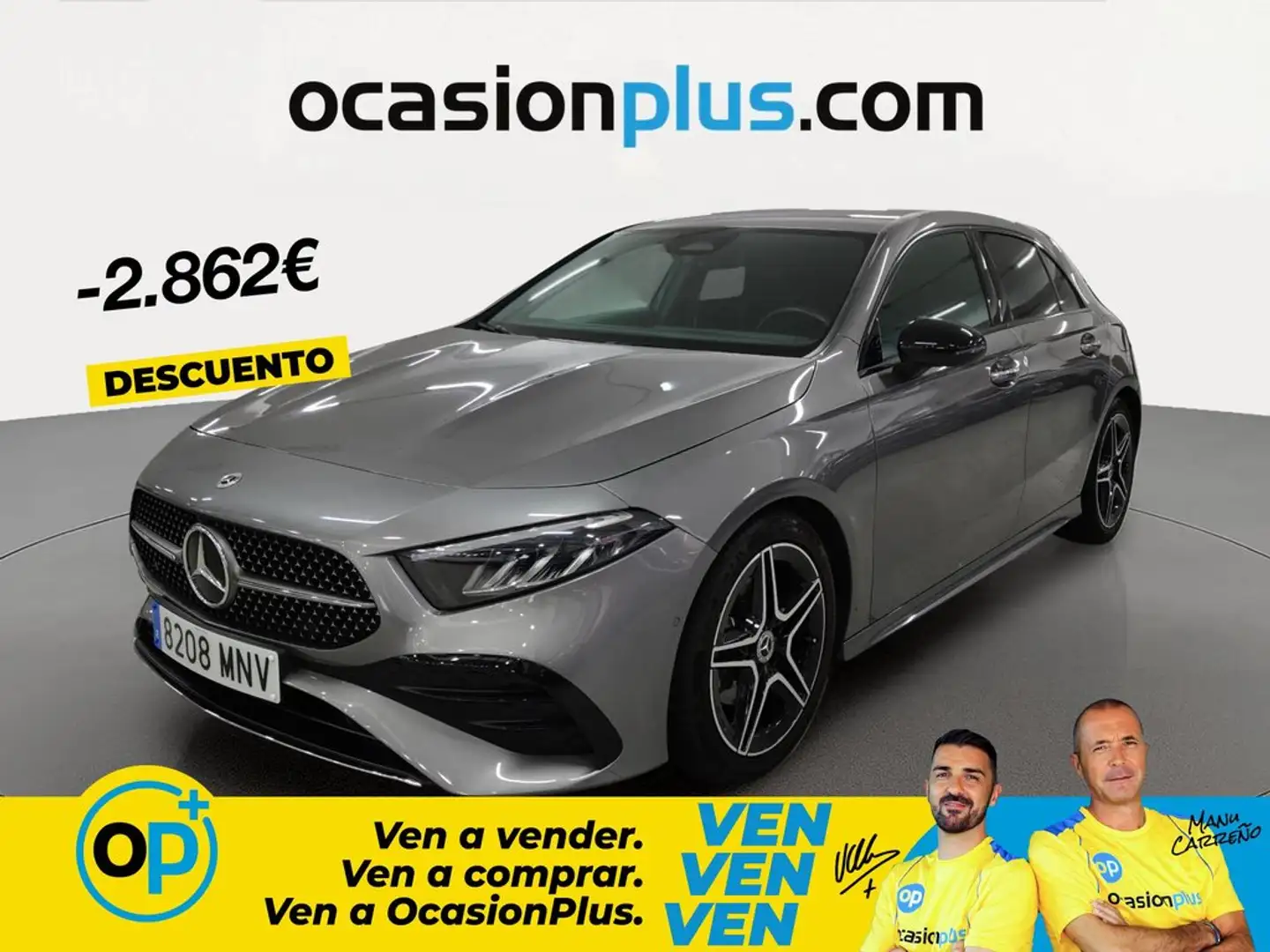 Mercedes-Benz A 200 200d Progressive Line Advanced 8G-DCT Gris - 1