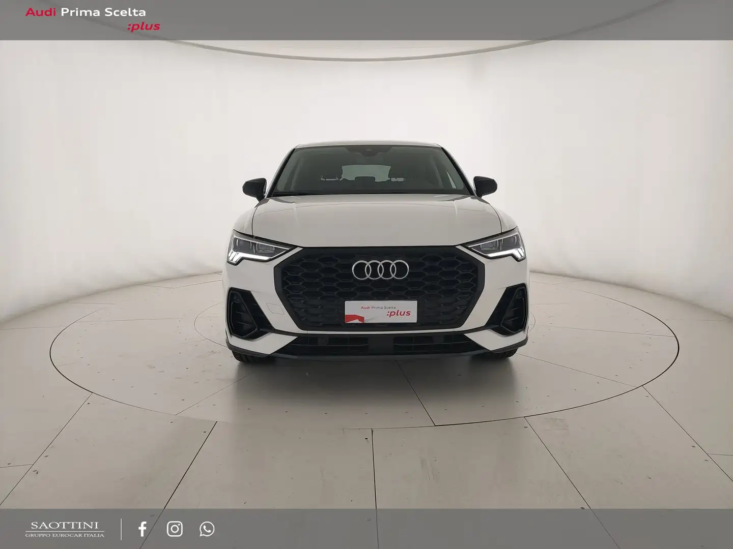 Audi Q3 Sportback 35 2.0 TDI S line edition S tronic Bianco - 2