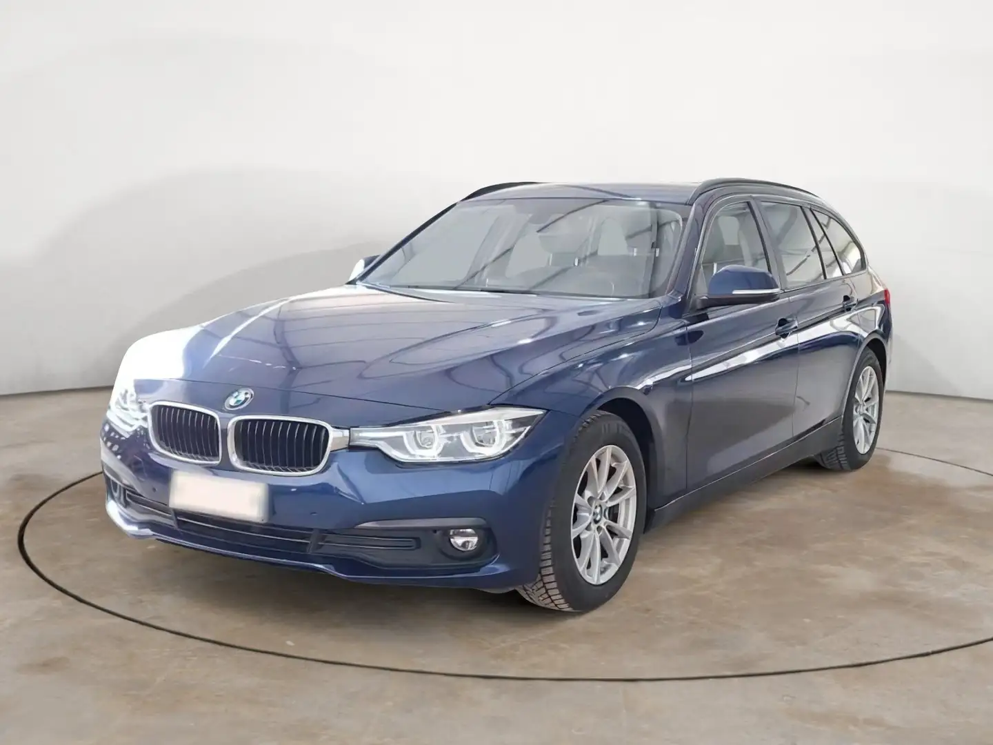 BMW 320 320d Efficient Dynamics  Business Advantage aut. Bleu - 1