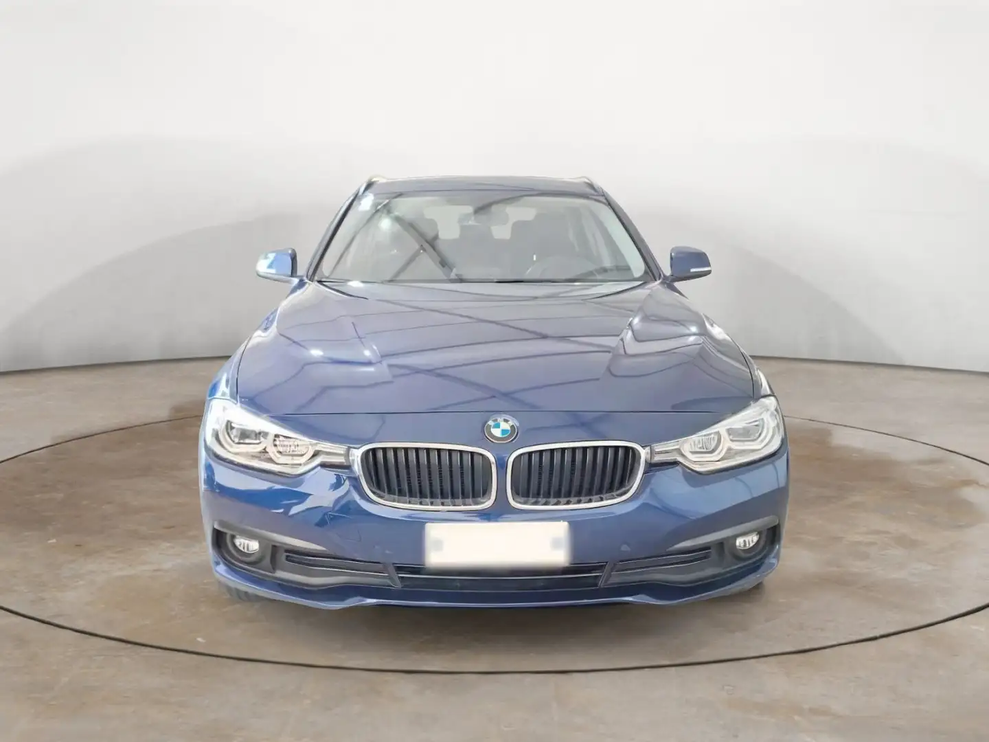 BMW 320 320d Efficient Dynamics  Business Advantage aut. Bleu - 2