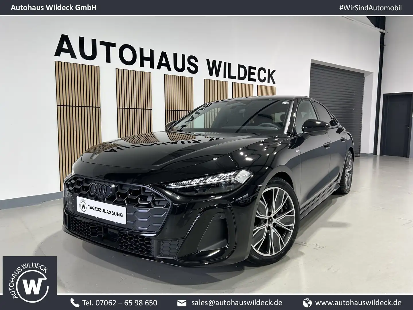 Audi A5 A5 Limousine S line TDI Navi ACC Matrix 360° BD Schwarz - 1
