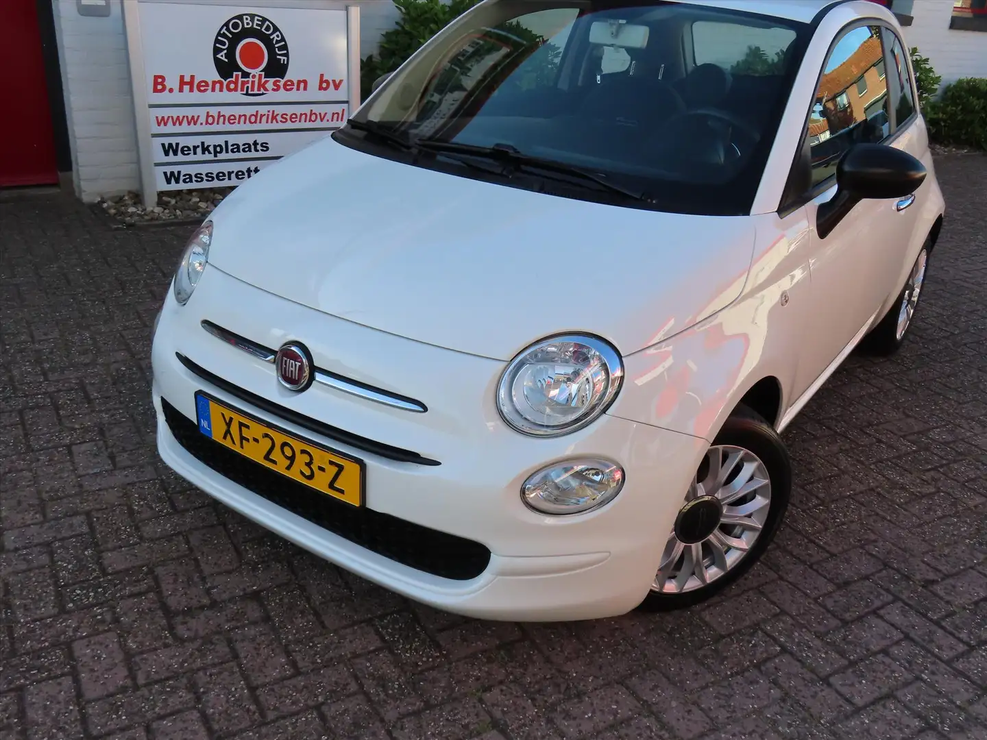 Fiat 500 TwinAir Turbo 80pk PopStar/ Airco/ Lichtmetalen ve Blanc - 2