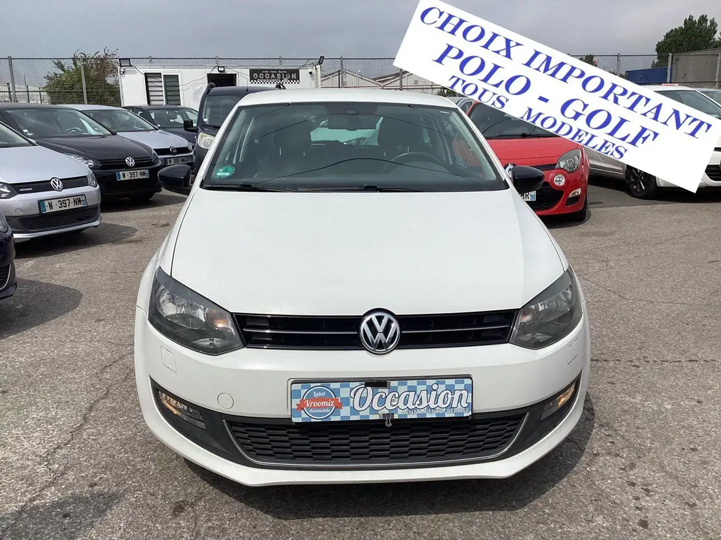 Volkswagen Polo 1.2 Style Blue Motion Blanc - 1