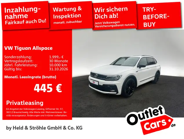 Volkswagen Tiguan Allspace R LINE BLACK TDI 4M PANO AHK HuD