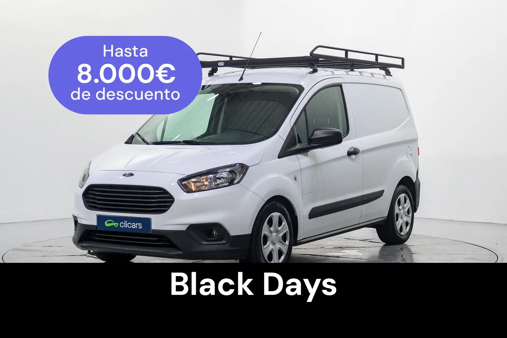 Ford Transit Courier Van 1.5TDCi Trend 75 Blanc - 1