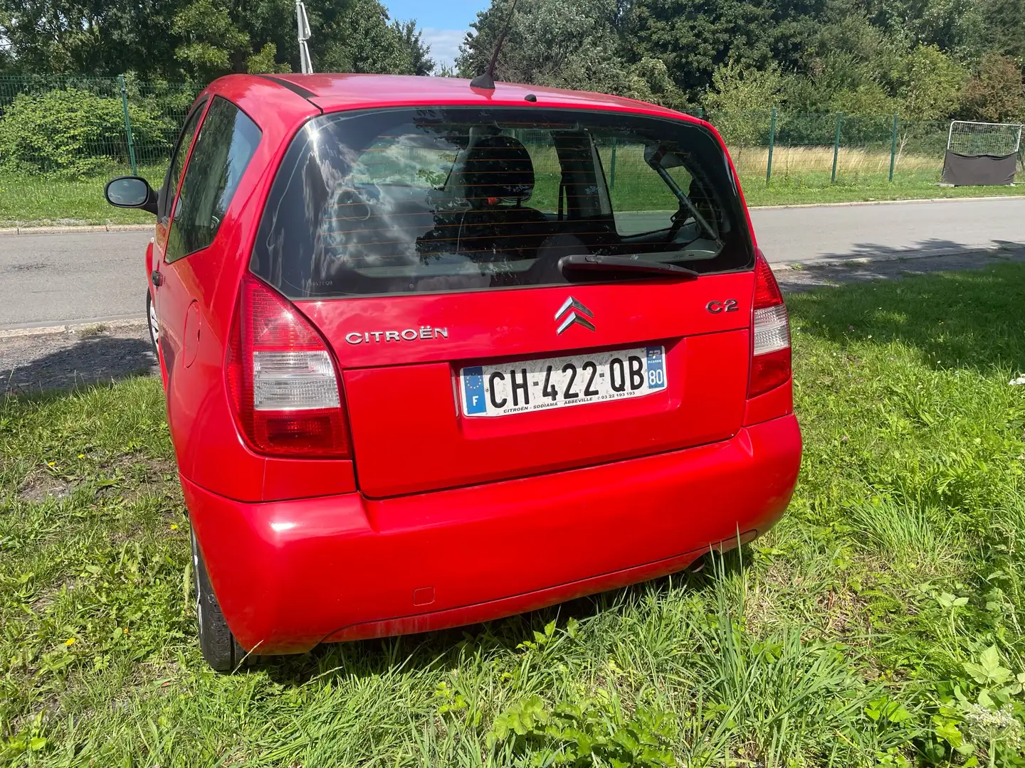 Citroen C2 1.1i furio Rood - 2