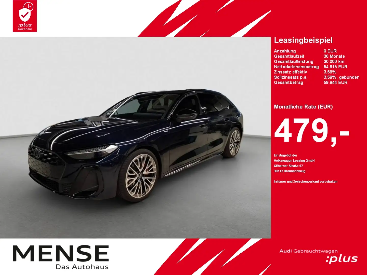 Audi A5 Avant TFSI 150 kW S tronic S-Line AHK|ACC|LED Bleu - 1