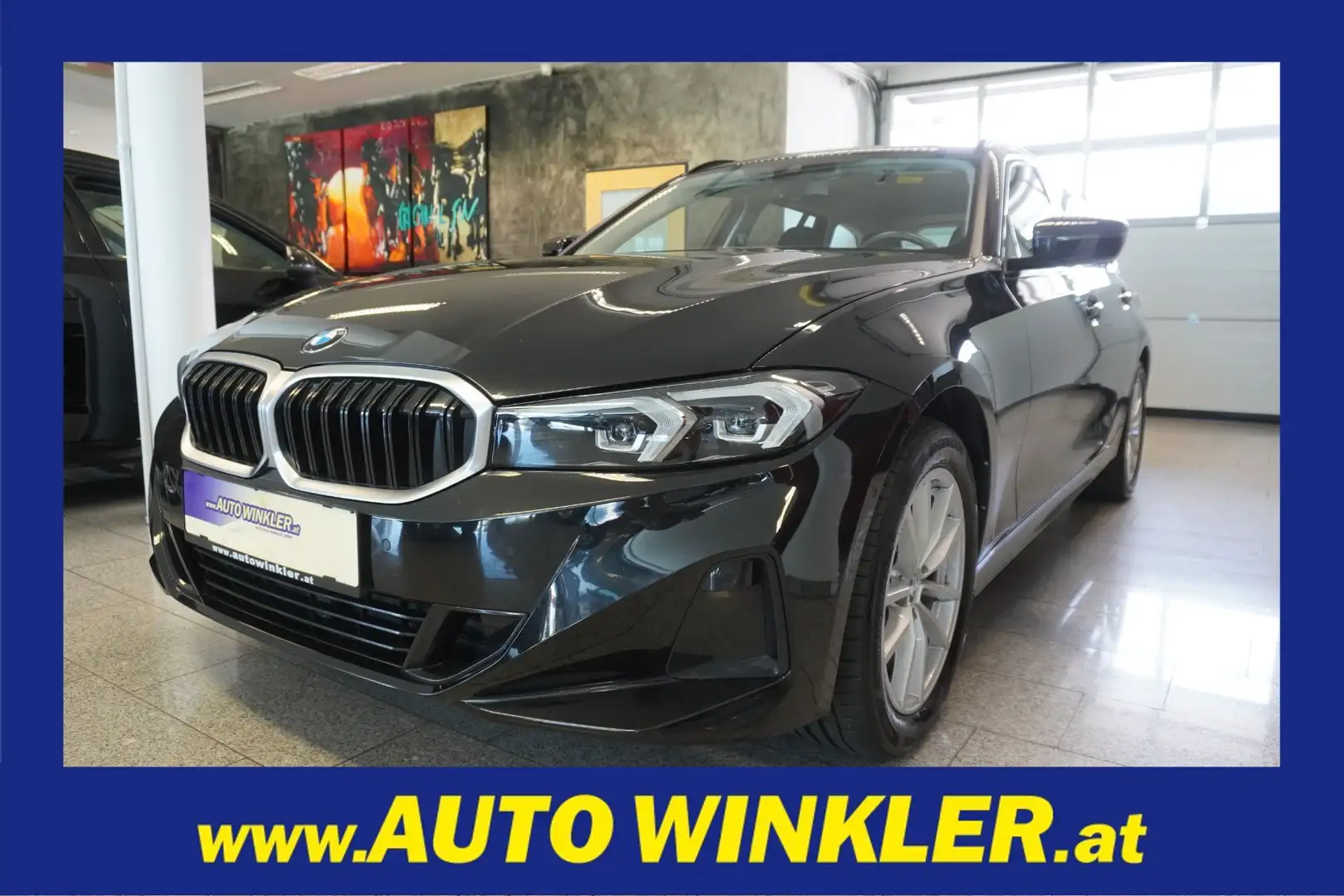 BMW 320 d 48 V xDrive Touring Aut. Widescreen/Navi/LED/Sp Schwarz - 1